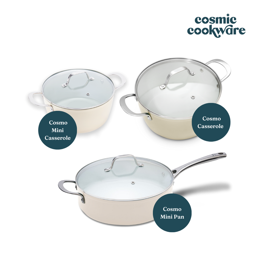 6-Piece Cream Cosmo Set